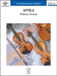 Attila Orchestra sheet music cover Thumbnail